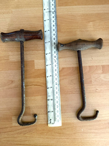 Two antique boot - boot, pullers