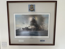 Limited Edition Prince Andrew Signed Sea King Rescue Robert Taylor