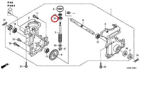Genuine honda bearing - genuine,