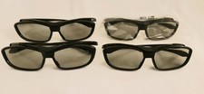 Panasonic TY-EP3D10 3D Glasses 4 pairs   ( one pair is new sealed)
