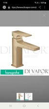 Hansgrohe Metrapol 110 Basin Mixer Brushed Bronze Inc Clicker Waste