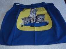 Vintage 50s/60s Half Apron Cat
