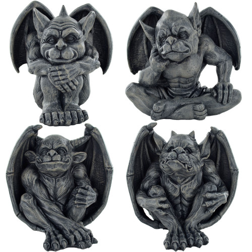 Gargoyle set fantasy - gargoyle, of