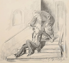 On the Stairs | Pen and Pen