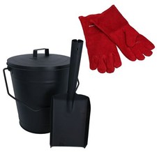 Coal Bucket With Lid, 5"