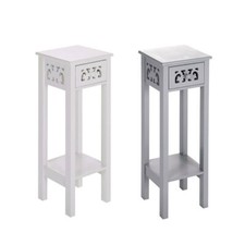 Wooden Corner Table Telephone