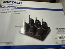 MIDLAND BGC200 Multi Charger Works with BizTalk BR200 Business Radios New!