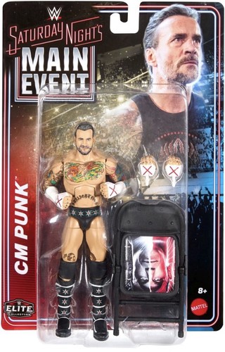Mattel wwe punk - mattel,