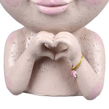 Face Planter Pot Resin Love