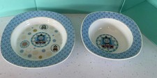 COALPORT THOMAS THE TANK ENGINE.BOWL AND PLATE 60th YEAR ANNIVERSARY. VGC.
