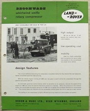 LAND ROVER BROOMWADE WHIRLWIND