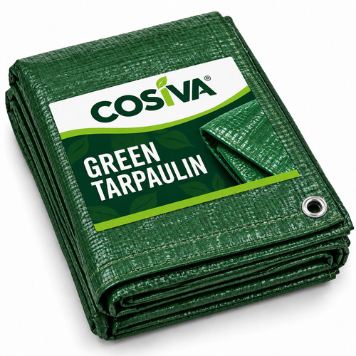 Tarpaulin green 73gsm - tarpaulin,