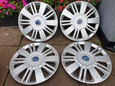 Set of Genuine Fiat Sedici 16" Wheel Trims Hub Caps x4 Bravo