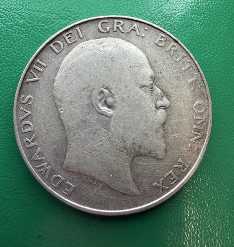 1910 edward vii half crown - 1910,