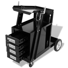 Welding Cart with 4 Drawers