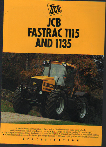 Jcb fastrac 1115 - 1115, 1135