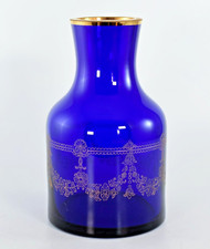 VINTAGE COBALT BLUE GLASS