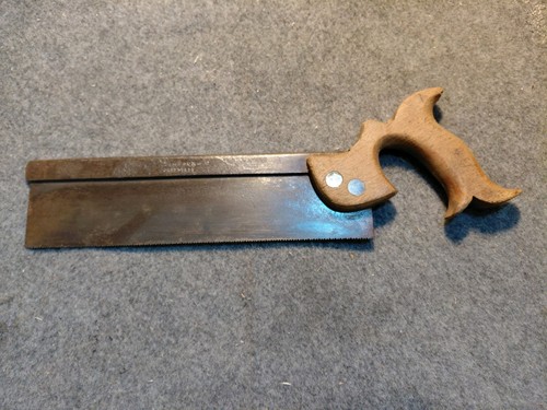 10inch dovetail saw vintage - saw,