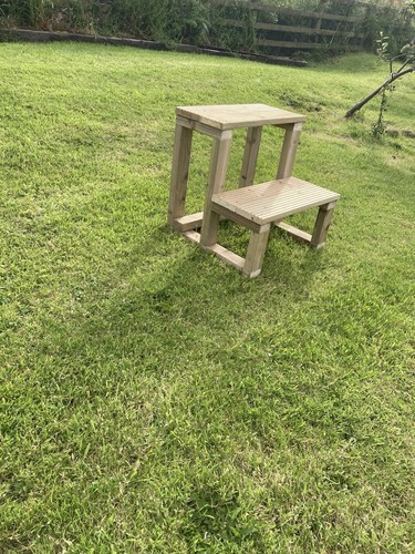Horse timber mounting - horse, blocks