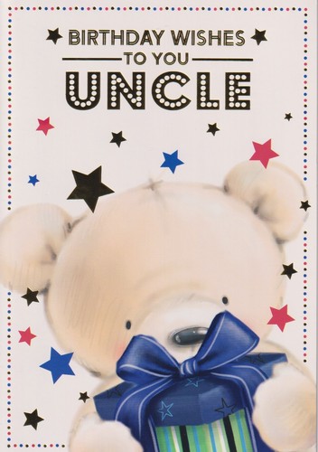 Uncle birthday greeting - uncle,