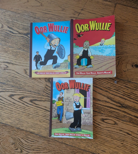 Oor wullie comic strip books - oor,