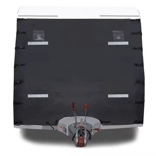 Abbey caravan front towing - caravan,