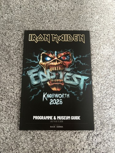 Iron maiden eddfest - iron, limited