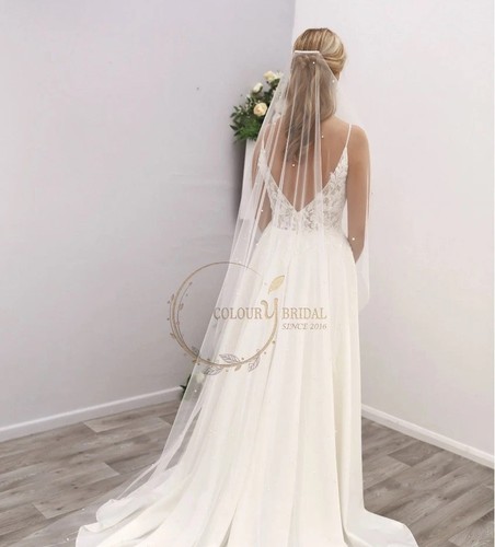 Ivory pearl veil - pearl,