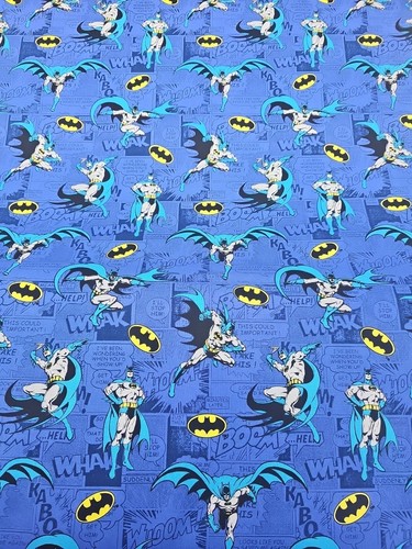 100 cotton fabric batman - fabric,