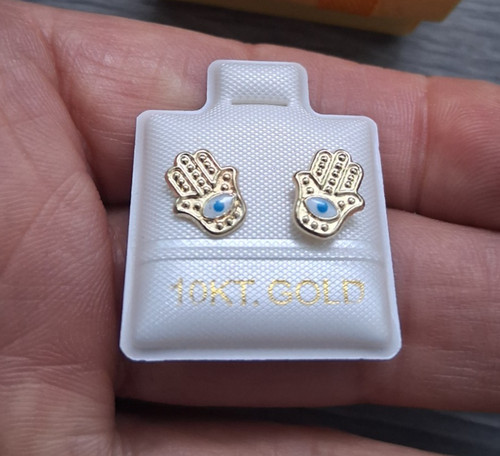 10k gold fatima hand screw