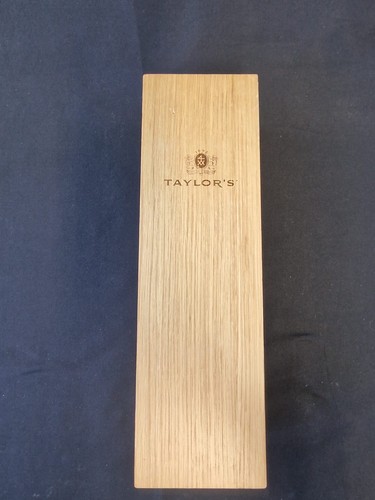 1985 taylor port wine - taylor's, wooden