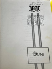 Ten-Tec Omni Model 546 Owner's