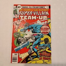 Super-Villain Team-Up #7 - Marvel 1976 - Dr Doom and Sub-Mariner