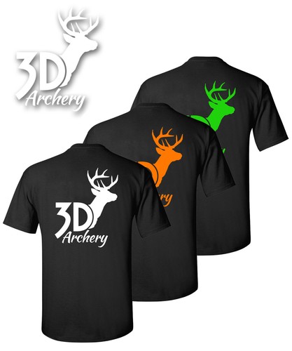 Archery brand short - 3d, sleeve