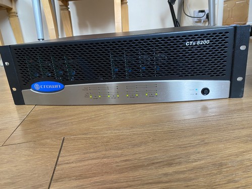 Crown cts8200 amplifier - crown,
