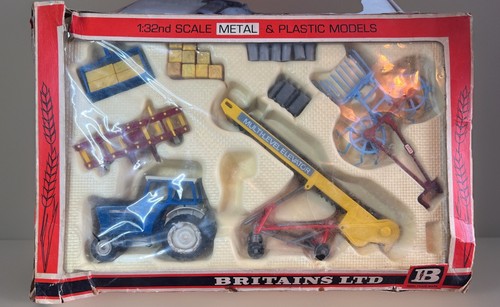 Britains ford 6600 gift set - ford,