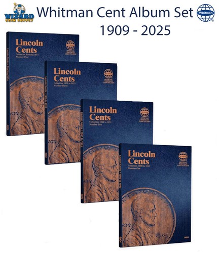 Whitman lincoln cents - cents, coin