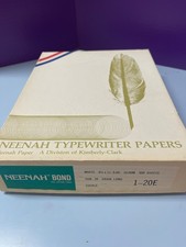 VTG Neenah Bond White 8.5 x 11