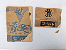 2 ORIGINAL Vintage CZ 125 b
