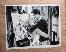 Elke Sommer & Dick Van Dyke - NBC press photo Art Of Love movie (1969 ink stamp)