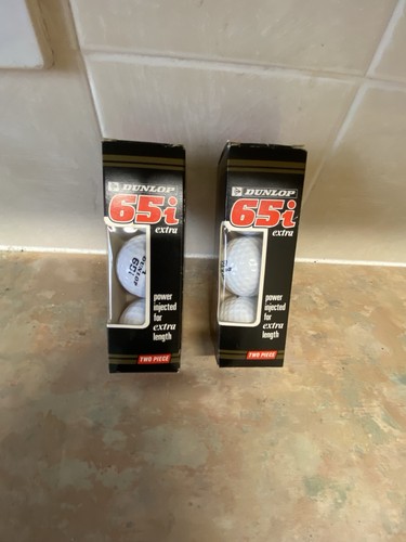 Dunlop 65i golf balls vintage - balls,