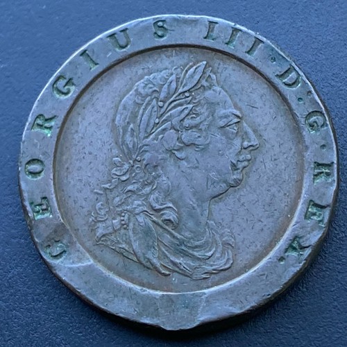Cartwheel twopence 1797 george - twopence,