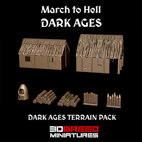 Dark ages terrain pack - terrain,