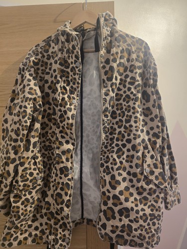 Topshop leopard print parka - topshop,