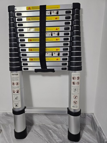 Telescopic ladder aluminium - ladder,
