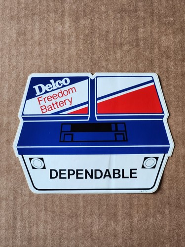 Vtg 1977 delco - freedom, battery