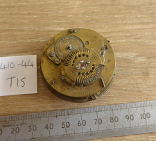 VINTAGE FUSEE VERGE POCKET WATCH MOVEMENT