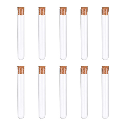 10pcs clear plastic test - 10pcs,