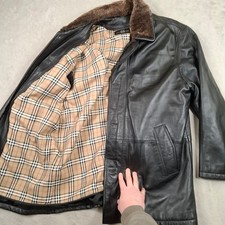 Overskins leather jacket mens - jacket,