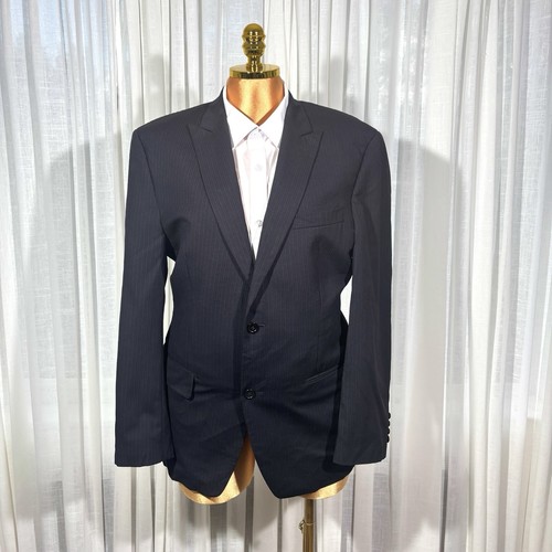 Mens vintage pinstripe suit - pinstripe,